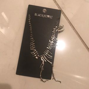 Dinosaur fossil necklace